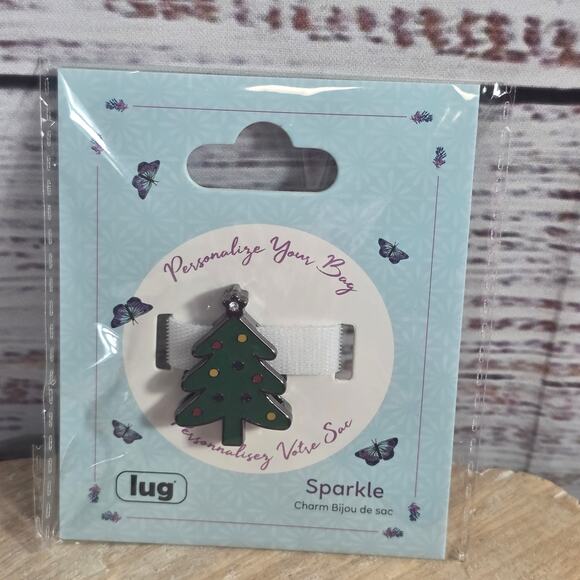 lug Handbags - Lug Christmas Tree Bag Charm Personalize your Bag Green Holiday NIP